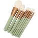 Cosmetic Brush Set 8 Pieces Makeup Brushes Portable Multifunctional Strong Handle High Density Synthetic Fiber for Home - Buy Online on GoSupps.com
