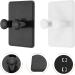 Buy Cabilock 30-Piece Wall-Mounted Razor Holder Hook Set - Stylish Bath & Wardrobe Hooks in White & Black - Perfect for Shaving & Organizing - Buy Online on GoSupps.com