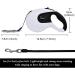 Durable Roll-Linen Dog Leash with Button Break & Lock - 5m Safety Leash for Dogs up to 40kg - Includes Bag Dispenser & Poop Pockets - Buy Online on GoSupps.com