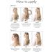 SARLA 18 Inch Invisible Wire Hair Extension - Curly Wavy Synthetic Hairpiece for Women - Heat Resistant Fiber - Beach Blonde to Pink (Pack of 1) - Buy Online on GoSupps.com