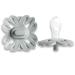 Mamillu Flurry Symmetrical Baby Pacifier (2 Pack) - BPA-Free Medical Silicone Size 2 (6-18 Months) - Made in EU - Vanilla Cream/Sage Glow - Buy Online on GoSupps.com