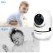 HelloBaby Video Baby Monitor with Remote Camera, Pan-Tilt-Zoom, 3.2'' Color LCD, Night Vision, Temperature Display - Black - Buy Online on GoSupps.com