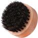 Beavorty 3-Pack Portable Beard Brushes & Round Hairbrush for Men | Soft Travel Hairbrush for Dense Beards | Brown & Black 5.8x5.8x5.4cm - Buy Online on GoSupps.com