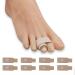 Winiyou Fabric Toe Wraps for Women and Men 8 Pack of Toe Splints for Broken Toe Hammer Toe Crooked Toe Curled Toe Toe Separators Bandages for Straightening Small Toes Bent Toes
