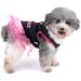 Ranphy Chihuahua Crown Princess Dress - Summer Dog & Cat Clothing for Girls | Rosa & Black - Buy Online on GoSupps.com