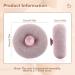 2-in-1 Sunflower Bath Ball & Suction Cup - Exfoliating Sponge & Shower Loofah - Violet | International Shipping - Buy Online on GoSupps.com