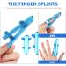 ULTECHNOVO 3pcs Finger Splint - Protective Finger Brace & Support Plate for Dislocation - Aluminum Alloy Finger Guard for Injury Recovery - Buy Online on GoSupps.com