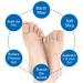 Metagio Silicone Toe Protection - 5 Pcs Cuttable Gel Cushions for Corns Calluses & Finger Protection - 3 Sizes Available - Buy Online on GoSupps.com