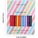 Colourful Eyeliners Matte Eyeliner Pencil Long Lasting Waterproof Makeup Cosmetics 12PCS - Buy Online on GoSupps.com