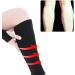 Fulenyi Compression Sleeves for Leg Support - Breathable Calf & Shin Cuffs Black M | International Shipping - Buy Online on GoSupps.com