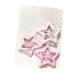 Star Hair Clips Hollow Star Barrettes Mixed Color Cute Hairclips for Women Girls Lightweight Secure Hold Aesthetic Whimsy Hairstyling Accessories (Pink)