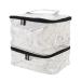 Sac d'organisateur de vernis ongles double couche