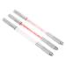 Ipetboom 3pcs Fruit Embroidery Pen Eyebrow Pen Women Makeup Tools Eyebrow Pens Metal Pen Miss Manual