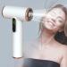 USB Rechargeable Wireless Blow Dryer with LED Display Portable Cordless Hair Drye 3 Levels Wind Speed Adjustment Hair Care Dryer Suitbale for All Hair Types