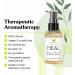 Clearly HEAL Aromatherapy Body Oil - Natural Massage Oil with Essential Oils | Moisturizing Stress Relief & Sore Muscle Relief for Couples (2 Fl Oz - Buy Online on GoSupps.com