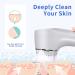 FLOVES Facial Cleansing Brush - Dual Direction Spinning Face Brush for Exfoliating, Waterproof, Rechargeable - 2 Replacement Heads, 2 Speeds - KC-5200 Gray - Buy Online on GoSupps.com