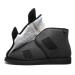 Winter High Help Cotton Shoes Elderly Diabetic Edema Shoes Foot is Wide and Bloated Big Foot Bone Can Adjust 11.5 Grey