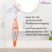 Wellsamed Denture Toothbrush - Effective Third Teeth Brush (1 Piece Orange) for Gentle Cleaning - Buy Online on GoSupps.com