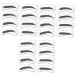 FOMIYES 96 Pairs 8 Eyebrow Shaping Tools Molds Eyeshadow Eyebrow Card Female Painting Eyebrow Powder 1 count (Pack of 1) As Shownx3pcs - Buy Online on GoSupps.com
