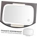 Healeved 1pc Car Vanity Mirror Clip-on Mirror Sun Visor Mirror Car Visor Mirror Vanity Mirror for Car Mirror for Sun Visor Car Makeup Mirror Car Sun Shield Makeup Mirror LED Makeup Mirror - Buy Online on GoSupps.com