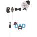 Theaque 1 Set Father's Day Cupcake Toppers Father's Day Dessert Topper for Party Decor