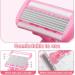 NHPY Women's Razor Set - 2 Razors + 8 Replacement Heads | Perfect for Intimate Areas & Facial Hair - Buy Online on GoSupps.com