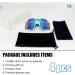 YUNBLL&KO Sports Sunglasses | P-V Style Cycling Glasses UV400 Protection | Adjustable Temple & Nose Pad - Buy Online on GoSupps.com