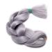 Tess Braids Extensions 60 cm - 3 Pack Jumbo Kanecalon Hair Braids | Silver Gray Box Braids - 100g/Bundle - Buy Online on GoSupps.com