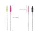 300Pcs Disposable Eyelash Mascara Brushes - Colorful Crystal, for Eye Lashes Extension & Makeup - Buy Online on GoSupps.com