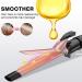 3-in-1 Curling Set: Dual Voltage Heated Brush & Curling Iron (3/4" 1" 1 ") - Versatile Oval Wands in Pink | International Shipping Available - Buy Online on GoSupps.com