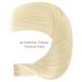 Salife Tape Extensions - Real Hair 20PCs 50g 55cm (22 inch) Bleichblond Remy Invisible Skin Weft #613r - Premium Quality Hair Extensions - Buy Online on GoSupps.com