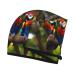 Colorful Parrots Coral Velvet Dry Hair Cap | Perfect for Home Travel Pool Parties & More - Buy Online on GoSupps.com