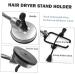 Beavorty Hair Rack Storage Hands Rotating Bracket Bathroom Cup Blow Stand Dryer Hand Suction Holder - Buy Online on GoSupps.com