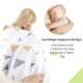 Silence Breastfeeding Cloth - 100% Cotton Nursing Cover & Poncho | Discreet & Comfortable Breastfeeding in Public (75x110 cm) - Shop Now! - Buy Online on GoSupps.com