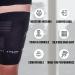 Pure Athlete Thigh Compression Sleeve with Adjustable Straps - Black X-Large - Buy Online on GoSupps.com