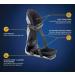United Ortho Plantar Fasciitis Leg Support Brace - Adjustable for Right or Left Foot - Pain Relief and Stretching - Medium Black - Buy Online on GoSupps.com