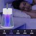 Mosquito Killing Lamp Mosquito Lamp Rechargeable Light Mosquito Trap Click Mosquito Lamp with Hanging Loop for Home Bedroom Outdoor Camping Grey - Buy Online on GoSupps.com