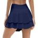 High Waist Transparent Bathing Shorts & Swimwear for Water Sports - Dark Blue - Buy Online on GoSupps.com