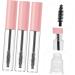 OHPHCALL 10pcs Mascara Empty Tube Clear Gloss Lip Gloss Mascara Tube and Wands DIY Mascara Tube Plastic 1 g (Pack of 1) Pink - Buy Online on GoSupps.com