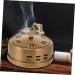 Traditional Moxibustion Box - Copper Moxa Burner & Massage Tool for Pain Relief | Healeved 1 Piece Portable 8x8x3.5cm - Buy Online on GoSupps.com