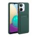 Tivenfezk Nadoli Silicone case for Oppo Realme 10 4G Ultra thin shockproof scratch -resistant wallet soft TPU protective cover mobile phone case with credit card holder Oppo realme 10 4g dark green