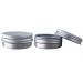 24 Pack 1 Oz Screw Top Aluminum Tin Cans - Storage Jars for Lip Balm, Cosmetic, Candles - Metal Containers with Screw Cap for Salve, Makeup, Tea - Buy Online on GoSupps.com