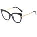 SERONI Metal Temples Tr90 Cat Eye Frame Blue Light Blocking Glasses for Women Men Anti UV Ray Computer Reading Glasses Black 58 Millimeters
