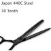 Purple Dragon 440C Hair Salon Cutting Shear & Thinning Scissor Set 6 Inch with Bag - Professional Japan Barber Hairdressing Shears - Buy Online on GoSupps.com