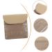 LALAFINA Mini Travel Organizer Bag for Makeup and Toiletries - Beige 13X13X2CM - Buy Online on GoSupps.com