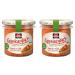 Schwartau vegetable happiness paprika-chili with chickpea vegan organic vegetable spread 135 g (pack with 2) 135 g (2 Pack) paprika-chiili chickpeas