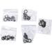 Hiraith Eyeglass Ear Grips - Elastic & Durable Black Ear Hooks (10 Sets) for Sports - Rubber Plastic Eyewear Accessories - Buy Online on GoSupps.com