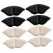 NOLITOY 4 Pairs Heel Pads Shoe Heel Liners Heel Anti-wear Stickers Comfortable Heel Pad Foot Care Protector Adhesive Heel Liner Protective Heel Cushions Support Pad Women's Invisible
