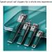 Stainless Nail Clippers Pedicure Kit Professional Grooming Kits Nail Care Tools for Home Workplace Outdoor Travel (Color : Green A) - Buy Online on GoSupps.com