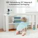 Boifun Baby Monitor with AI Tracking & 1080p HD Camera | 5 LCD Display Zoom & Zone Alarms - Perfect for International Shipping - Buy Online on GoSupps.com